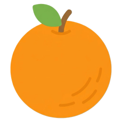An orange